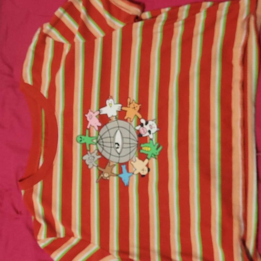 Zumies animal crop top size M